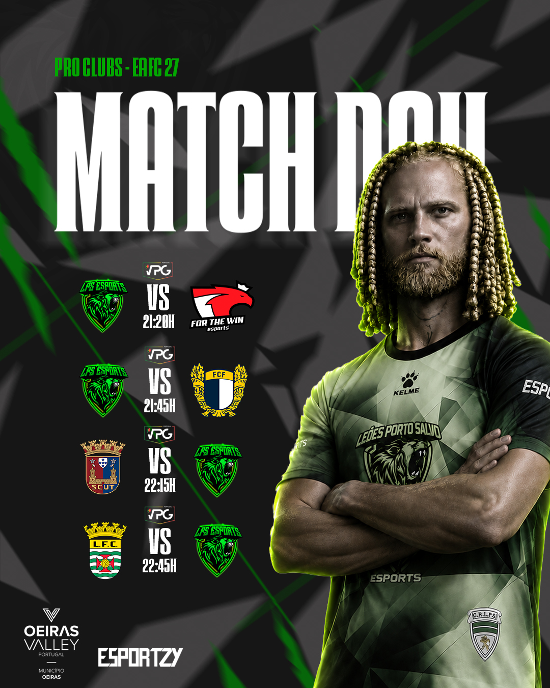 Matchday Leões Porto Salvo eSports